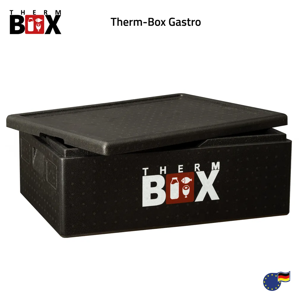 Profibox B53 - Wand: 3cm - Volumen: 53L - Innenmaß: 62,5x42,5x22cm - Wiederverwendbar Isolierbox Thermobox Kühlbox Warmhaltebox - Für E2 Kiste 2 Profibox B53 - Wand: 3cm - Volumen: 53L - Innenmaß: 62,5x42,5x22cm - Wiederverwendbar Isolierbox Thermobox Kühlbox Warmhaltebox - Für E2 Kiste – Bild 2