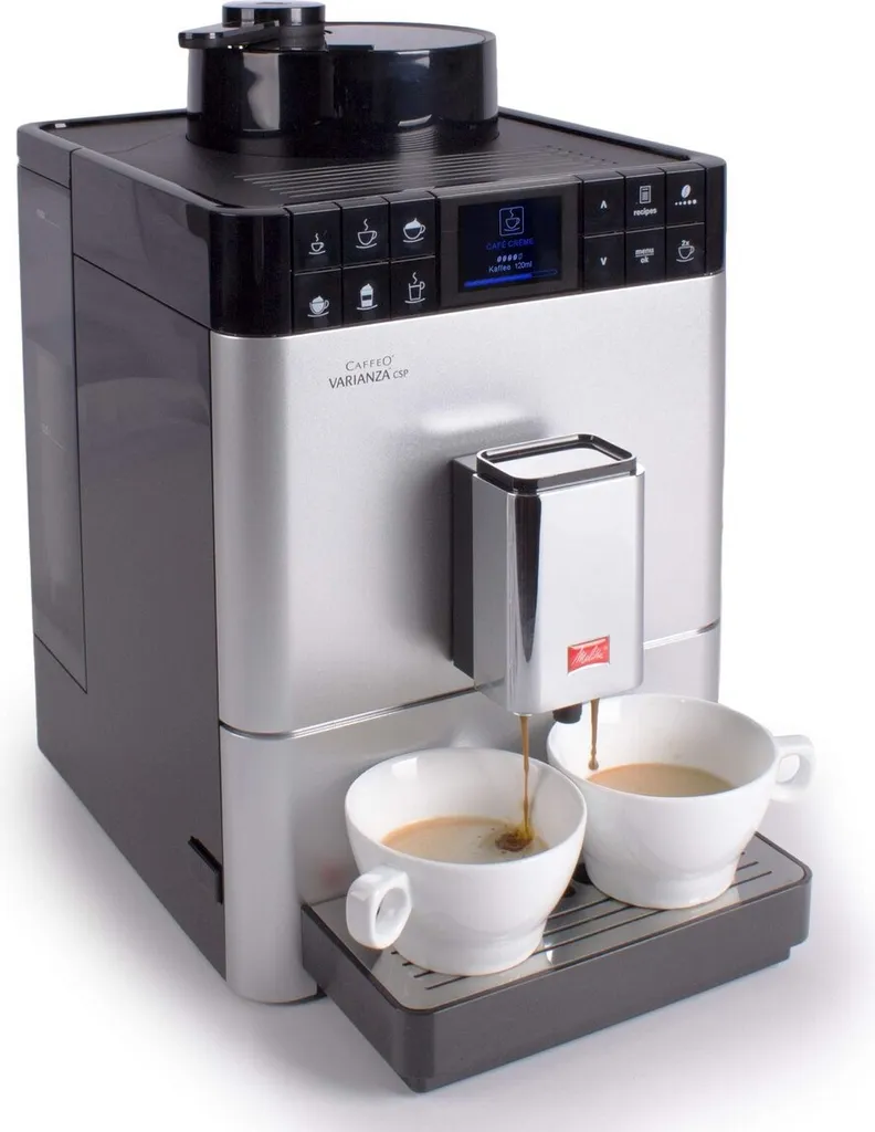 Melitta Caffeo Varianza CSP F570-101 Kaffeevollautomat Mit Milchbehälter, One Touch Funktion - Silber 8 Melitta Caffeo Varianza CSP F570-101 Kaffeevollautomat Mit Milchbehälter, One Touch Funktion - Silber – Bild 8