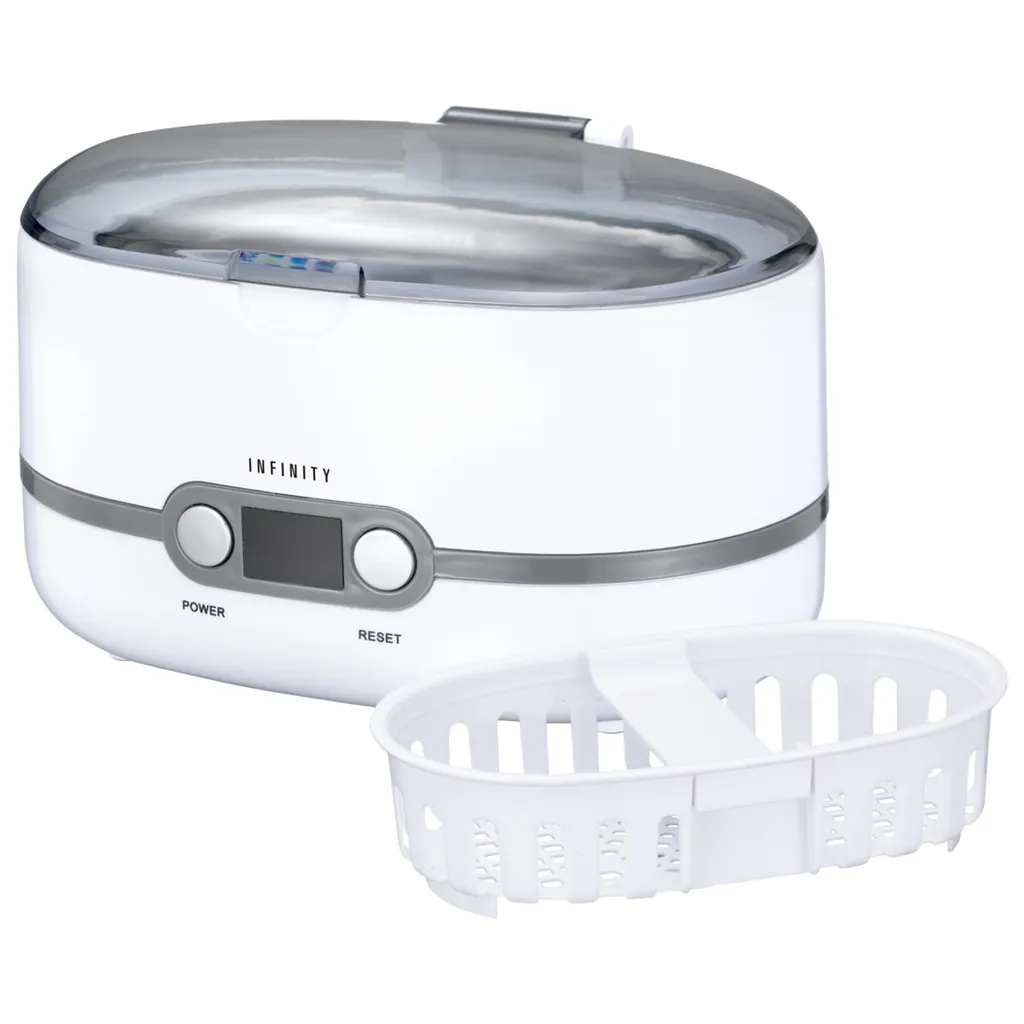 Melissa „INFINITY“ 16800031 UV-Sterilisator Ultraschall ReinigerDigitaler Ultraschallreiniger Reinigungsgerät Mit Timer Für Brillen Schmuck, 600ml 4 Melissa „INFINITY“ 16800031 UV-Sterilisator Ultraschall ReinigerDigitaler Ultraschallreiniger Reinigungsgerät Mit Timer Für Brillen Schmuck, 600ml – Bild 4