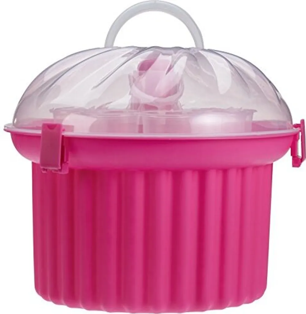 Muffin-Cupcake Transportbox Aus Kunststoff Rund 2 Muffin-Cupcake Transportbox Aus Kunststoff Rund – Bild 2