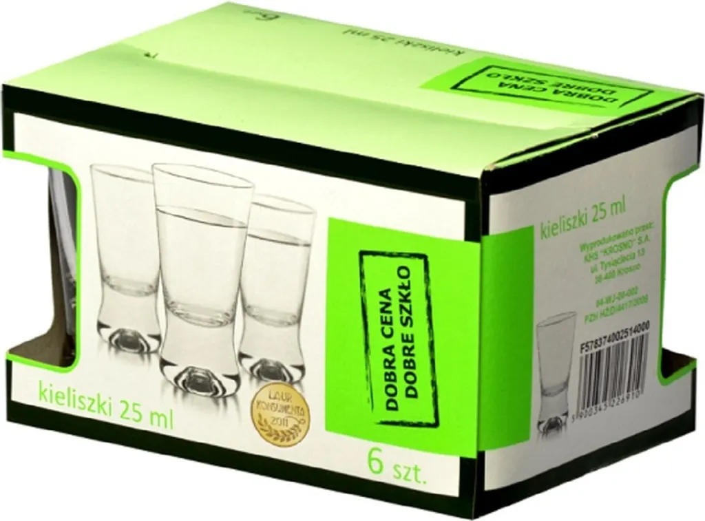 Schnapsgläser Shotgläser 25ml 6 Stück KROSNO Pinnchen Stamperl Shot Glas Basic 2 Schnapsgläser Shotgläser 25ml 6 Stück KROSNO Pinnchen Stamperl Shot Glas Basic – Bild 2