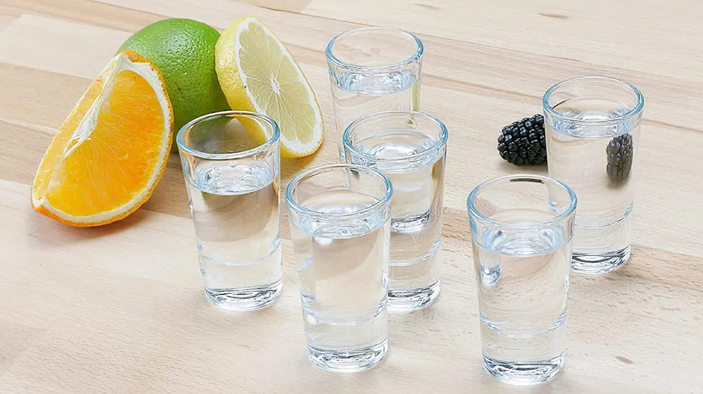 SCHLOSSEREI BAYERWALD Schnapsgläser Set 6 Stück Je 28 Ml - Shotgläser Wodka Schnaps Tequila Grappa - Transparent 7 Cm Höhe 7 SCHLOSSEREI BAYERWALD Schnapsgläser Set 6 Stück Je 28 Ml - Shotgläser Wodka Schnaps Tequila Grappa - Transparent 7 Cm Höhe – Bild 7