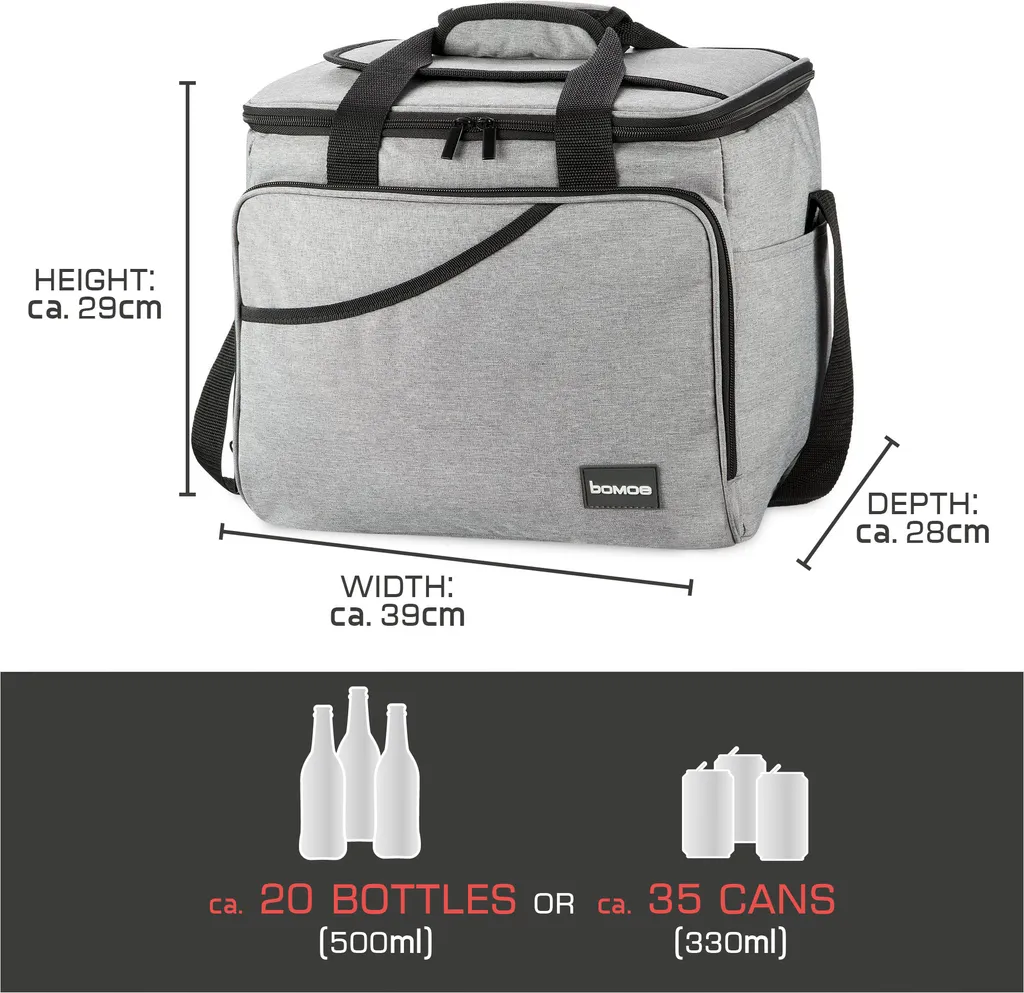 Bomoe Kühltasche Faltbar IceBreezer KT39 Outdoor Kühlbox 39x28x29cm 31 Liter 7 Bomoe Kühltasche Faltbar IceBreezer KT39 Outdoor Kühlbox 39x28x29cm 31 Liter – Bild 7