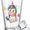 Leonardo Wasserglas Mit UV-Druck Im Einhorn Design