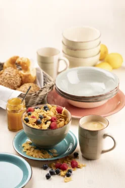 Mäser 931876 Tafelservice Lumaca Für 6 Personen, Steinzeug, Olivegrün (1 Set, 18-teilig) -Haushalts Verkauf 49dcbe748890718ee0bac57f81d337e3