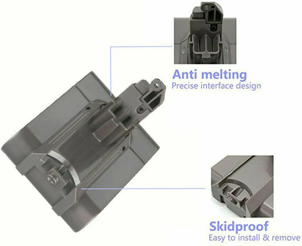 3000mAh 21,6V Li-Ion Akku Für Dyson DC58 DC59 DC61 DC62 DC72 DC74 SV03 SV08 965874-02 Staubsauger Batterie 3 3000mAh 21,6V Li-Ion Akku Für Dyson DC58 DC59 DC61 DC62 DC72 DC74 SV03 SV08 965874-02 Staubsauger Batterie – Bild 3