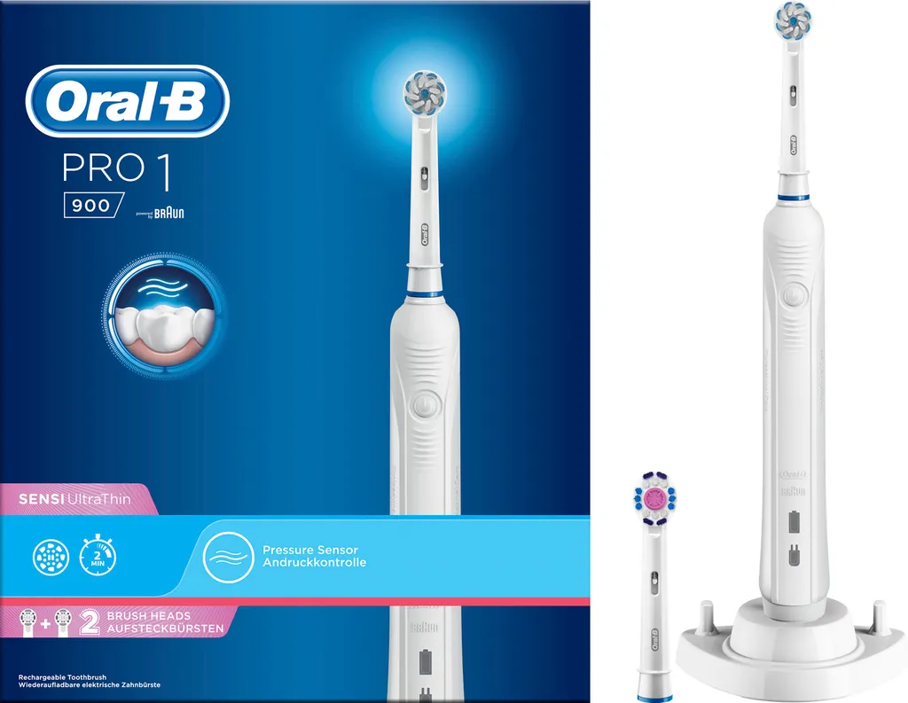 Oral-B PRO 900 Elektrische Zahnbürste 1 Oral-B PRO 900 Elektrische Zahnbürste