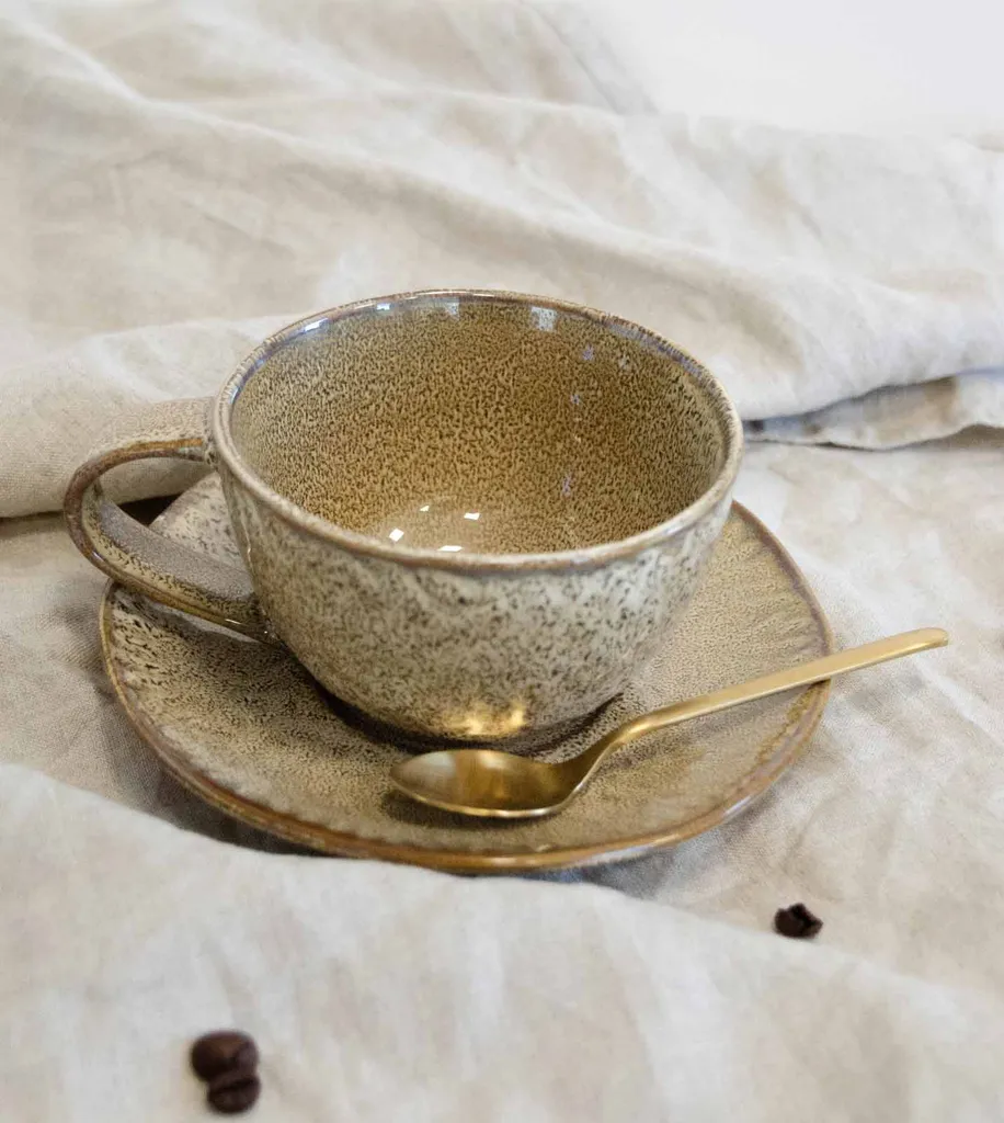 Leonardo MATERA Cappuccino Set Grün 8-teilig 5 Leonardo MATERA Cappuccino Set Grün 8-teilig – Bild 5