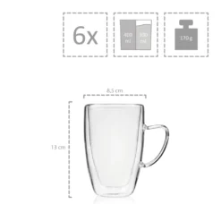 Sänger SÄNGER Doppelwandiges Cappuccino Gläser Set Mit Henkel 6 Teilig 7 Sänger SÄNGER Doppelwandiges Cappuccino Gläser Set Mit Henkel 6 Teilig -Haushalts Verkauf 51b4203d31ed9e800faef7a978d57f75