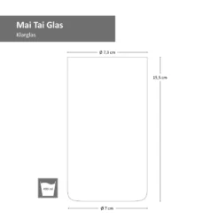 4x Mai Tai Glas 490 Ml Klarglas Cocktail-Kelch Tiki-Cocktail Rum-Longdrink Mai Tai Glass -Haushalts Verkauf 544baf3bee42345152ae133fa84b5a1f