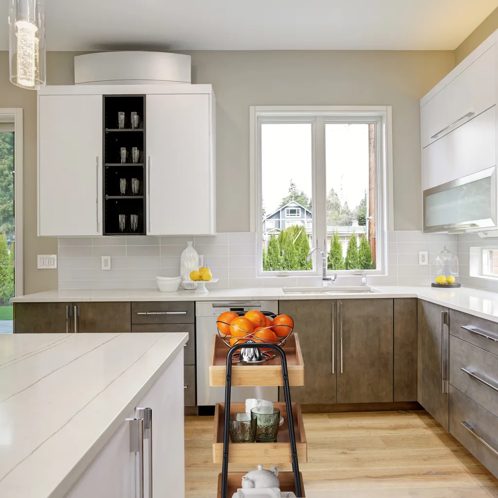 Relaxdays Servierwagen Bambus 3 Relaxdays Servierwagen Bambus – Bild 3