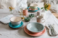 Mäser 931876 Tafelservice Lumaca Für 6 Personen, Steinzeug, Olivegrün (1 Set, 18-teilig) -Haushalts Verkauf 57a7fd3a039e81ce2c901c5403373e5a