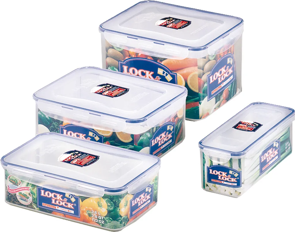 Lock&Lock HPL836 Vorratsdose 5,5L - Luft Und Wasserdicht - Rechteckig (1er Pack) 5 Lock&Lock HPL836 Vorratsdose 5,5L - Luft Und Wasserdicht - Rechteckig (1er Pack) – Bild 5