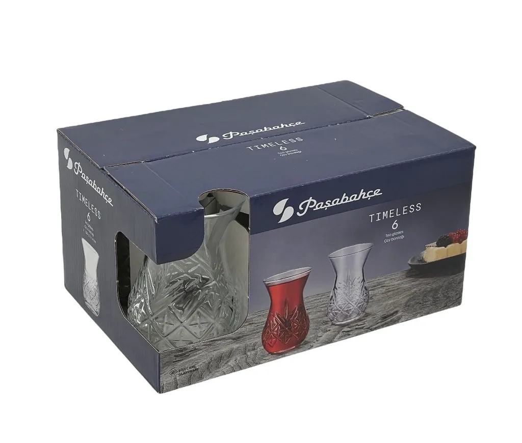 Pasabahce Timeless Türkische Teegläser Teeglas Tee Glas 6er-Set 155ml Caybardagi 42881 Rund 1 Pasabahce Timeless Türkische Teegläser Teeglas Tee Glas 6er-Set 155ml Caybardagi 42881 Rund