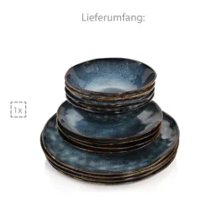 Sänger SÄNGER Steingut Geschirrset Tokio, Tafelservice 12 Teilig Für 4 Personen 17 Sänger SÄNGER Steingut Geschirrset Tokio, Tafelservice 12 Teilig Für 4 Personen -Haushalts Verkauf 61f39e69bf91ade5fffa9ebf57b1cb05