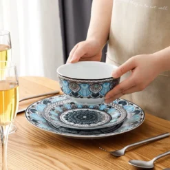 Tafelservice VEWEET, 18 Teiliges Geschirrset Aus Porzellan, AUDRIE Serie, Mit Je 6 Müslischale, Dessertteller Und Flachteller Für 6 Personen 13 Tafelservice VEWEET, 18 Teiliges Geschirrset Aus Porzellan, AUDRIE Serie, Mit Je 6 Müslischale, Dessertteller Und Flachteller Für 6 Personen -Haushalts Verkauf 641ae375397022ed76e55ef1257d5690