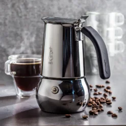 Bialetti Kitty 0,23 L Schwarz, Edelstahl - Italienische Kaffeemaschinen (0,23 L, Schwarz, Edelstahl, 4 Tassen, Edelstahl, Kitty, 1 Stück(e)) -Haushalts Verkauf 678e0f272ac6eedf0818ae5a98e96182