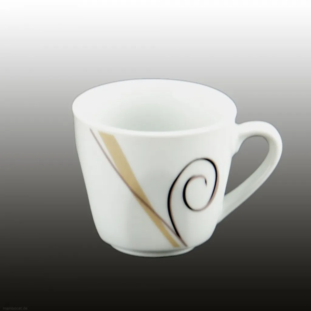 Van Well 18tlg. Kaffeeservice Porzellan Weiß 18 Tlg. 3 Van Well 18tlg. Kaffeeservice Porzellan Weiß 18 Tlg. – Bild 3