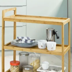 SoBuy Servierwagen, Küchenwagen, Küchenregal, Rollwagen, Teewagen, FKW34-B-N 13 SoBuy Servierwagen, Küchenwagen, Küchenregal, Rollwagen, Teewagen, FKW34-B-N -Haushalts Verkauf 689f002add8be4611091a0e00786cfc8