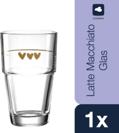 LEONARDO 043467 Solo Latte Macchiato Becher Mit Motiv Herzen, Glas, 410 Ml, Klar 8 LEONARDO 043467 Solo Latte Macchiato Becher Mit Motiv Herzen, Glas, 410 Ml, Klar -Haushalts Verkauf 69c89e0a69702d0e46aa7c78e64e3726