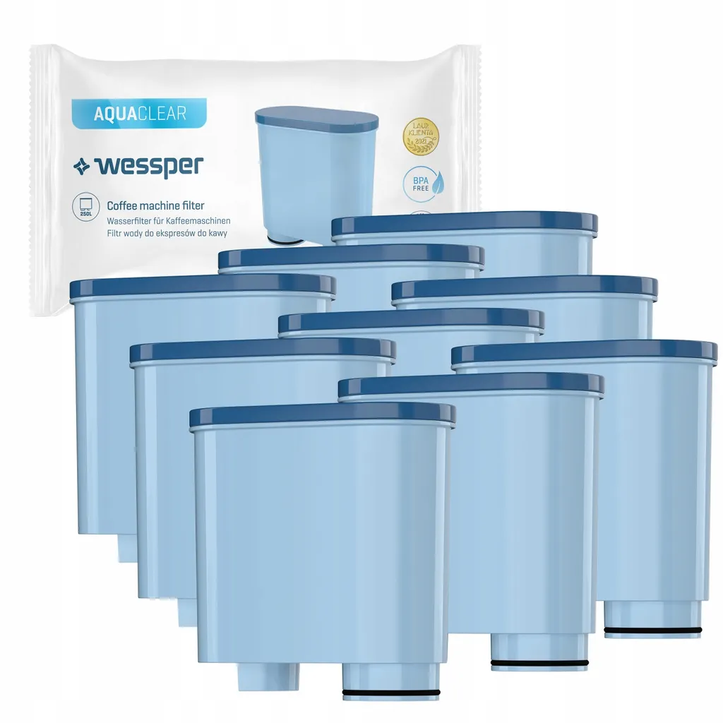 Wessper Wasserfilter Kompatibel Mit Philips Aquaclean Ca6903/10 Ca6903/22 Ca6903 Kalkfilter, Aqua Clean Filterpatrone Für Saeco Und Philips Kaffeevollautomaten, 9Er Pack 1 Wessper Wasserfilter Kompatibel Mit Philips Aquaclean Ca6903/10 Ca6903/22 Ca6903 Kalkfilter, Aqua Clean Filterpatrone Für Saeco Und Philips Kaffeevollautomaten, 9Er Pack