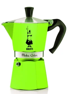 Bialetti Espressokocher MOKA COLOR 6 Tassen Grün