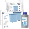 AquaFloow Set Für Philips/Saeco- 2x Wasserfilter, 1x Clean Max Entkalker 250ml, 2x Reinigungstabletten, Reiniger