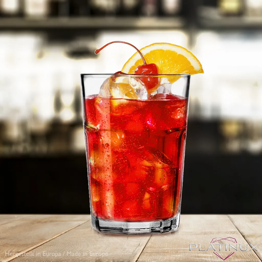 Allzweck-Trinkgläser 350ml (max.360ml) Set 6-Teilig Aus Glas 2 Allzweck-Trinkgläser 350ml (max.360ml) Set 6-Teilig Aus Glas – Bild 2