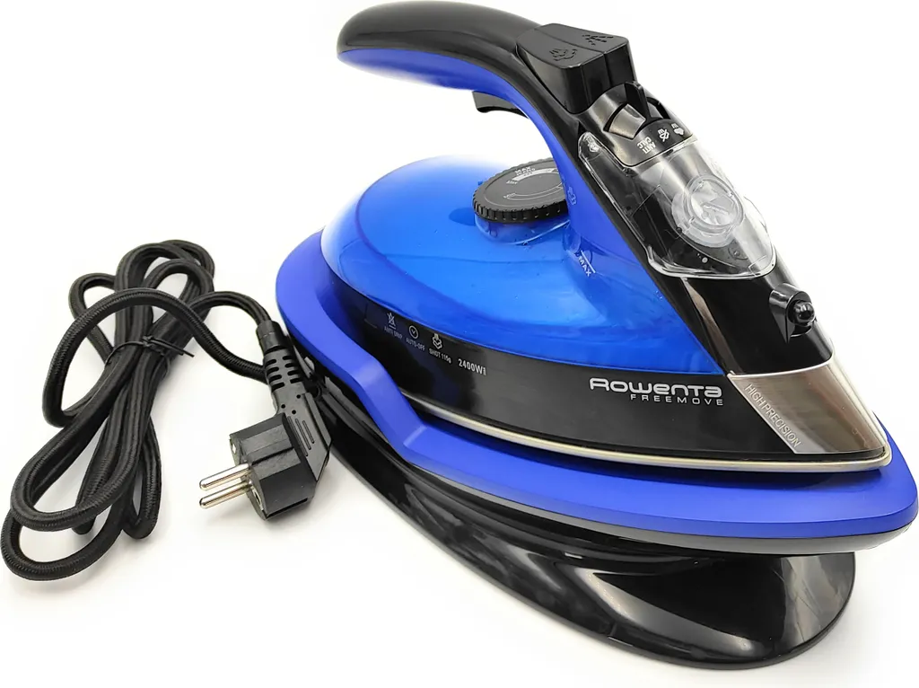 Rowenta DE5010 Dampfbügeleisen Ohne Schnur Mit Ladestation Blau Schwarz 5 Rowenta DE5010 Dampfbügeleisen Ohne Schnur Mit Ladestation Blau Schwarz – Bild 5