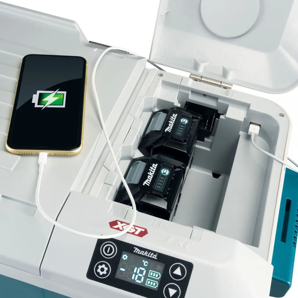 Makita 40V Akku-Kompressor CW001GZ01 Kühl & Wärmebox | Ohne Akku Ohne Ladegerät 6 Makita 40V Akku-Kompressor CW001GZ01 Kühl & Wärmebox | Ohne Akku Ohne Ladegerät – Bild 6