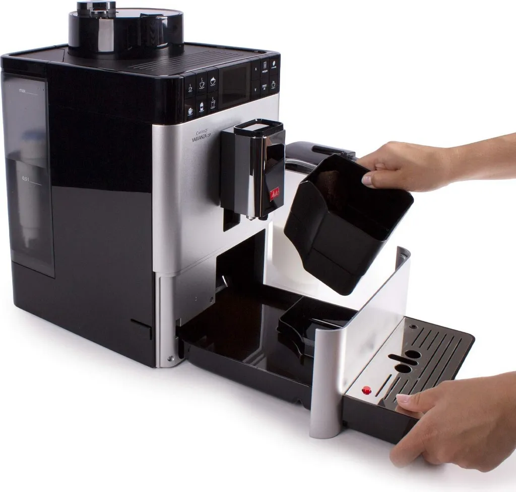 Melitta Caffeo Varianza CSP F570-101 Kaffeevollautomat Mit Milchbehälter, One Touch Funktion - Silber 10 Melitta Caffeo Varianza CSP F570-101 Kaffeevollautomat Mit Milchbehälter, One Touch Funktion - Silber – Bild 10
