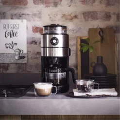 Severin KA 4811 Filterkaffeemaschine Mit Mahlwerk Für 6 Tassen Edelstahl Schwarz 38 Severin KA 4811 Filterkaffeemaschine Mit Mahlwerk Für 6 Tassen Edelstahl Schwarz -Haushalts Verkauf 73eabf768b3d03883e00d4c9cf7a4429