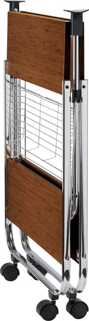 Wenko Servierwagen Dinett Deluxe Walnuss 1 Wenko Servierwagen Dinett Deluxe Walnuss