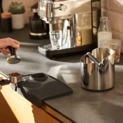 Tchibo Knock-Box Abklopfschale, Für Siebträger Espressomaschine, Zur Leichten Entsorgung Des Feuchten Kaffeesatzes, Silber / Schwarz, Edelstahl Und Gummi -Haushalts Verkauf 743bc8b6f2ba0aa05e7174e0eb8d64fd