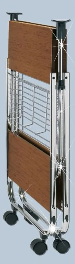 Wenko Servierwagen Dinett Deluxe Walnuss 9 Wenko Servierwagen Dinett Deluxe Walnuss – Bild 9