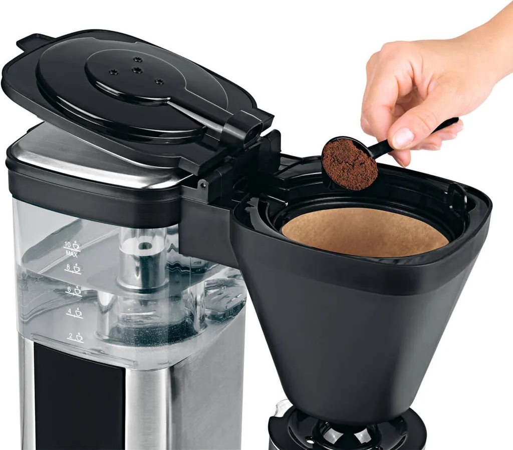 BEEM DIRECT-BREW Filterkaffeemaschine - Glas Kaffeemaschine Filter Kaffeemaschine 10 Tassen Timer Kaffeeautomat Display 20 BEEM DIRECT-BREW Filterkaffeemaschine - Glas Kaffeemaschine Filter Kaffeemaschine 10 Tassen Timer Kaffeeautomat Display – Bild 20