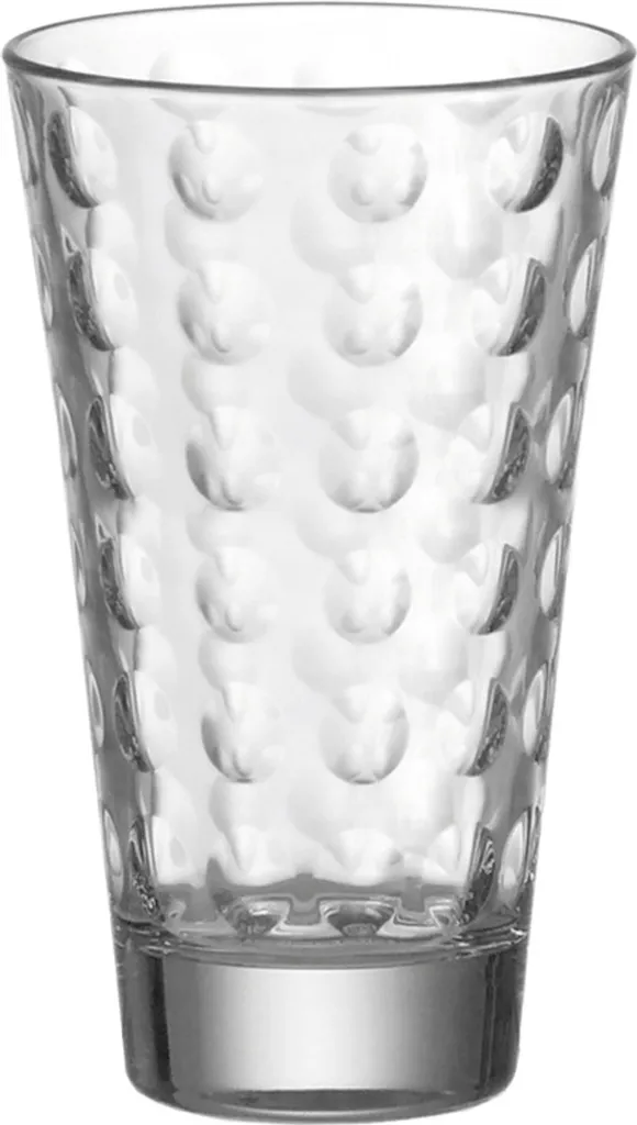 LEONARDO 012684 Optic Longdrinkbecher, Glas, 300 Ml, Ø 8 X 13 Cm, Klar (6 Stück) 4 LEONARDO 012684 Optic Longdrinkbecher, Glas, 300 Ml, Ø 8 X 13 Cm, Klar (6 Stück) – Bild 4