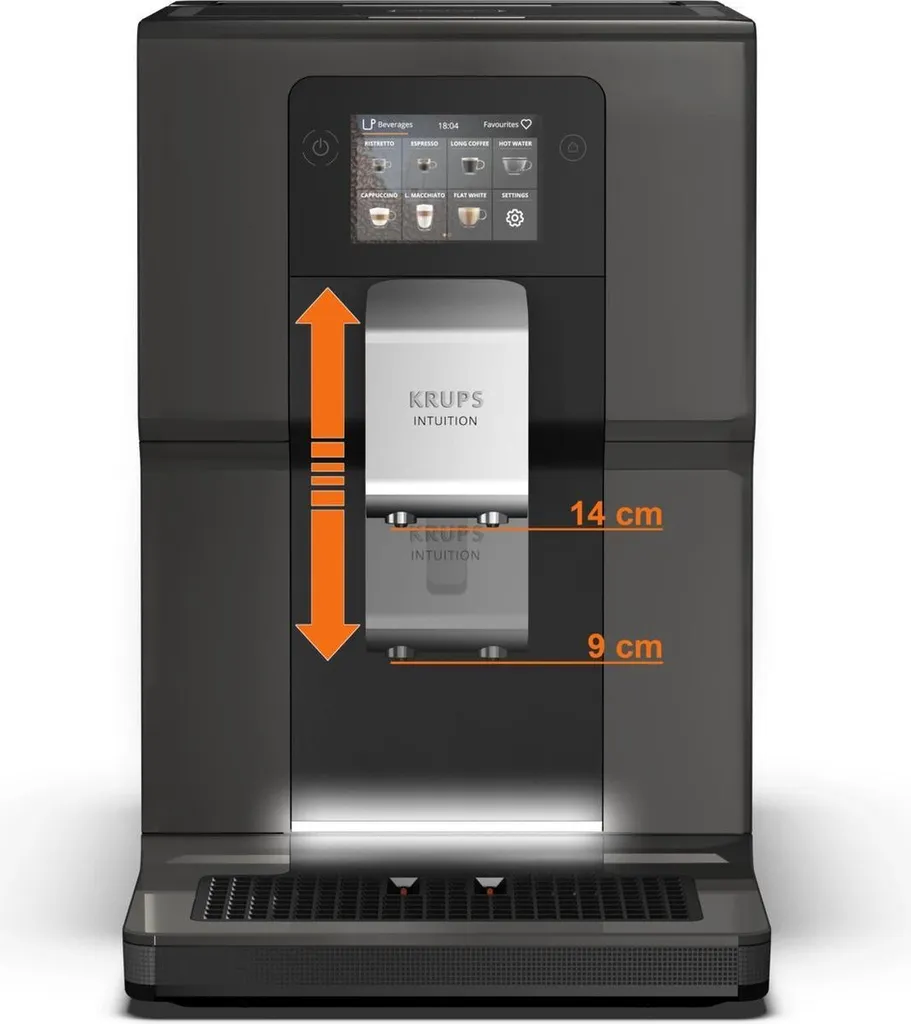 Krups Intuition Preference EA872B - Espressomaschine 4 Krups Intuition Preference EA872B - Espressomaschine – Bild 4