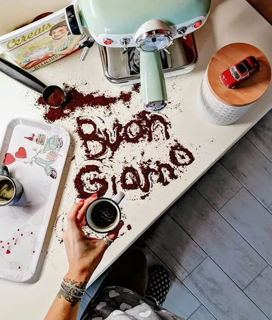 Ariete Vintage Siebträger-Espressomaschine Grün 19 Ariete Vintage Siebträger-Espressomaschine Grün – Bild 19