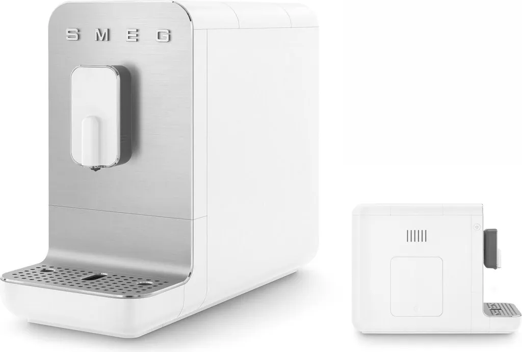 SMEG Kaffeevollautomat - 1350 W - Weiß 1,4 Liter - BCC01WHMEU 1 SMEG Kaffeevollautomat - 1350 W - Weiß 1,4 Liter - BCC01WHMEU