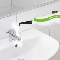 CLEANmaxx Dampfbesen 5in1 1500 W Dampfreiniger Hygiene Fliesen Küche Bad Möbel 100° - Bekämpft 99,99% Aller Bakterien Und Viren -Haushalts Verkauf 81bb11f65b50111d9dbc7f5779a8bb04