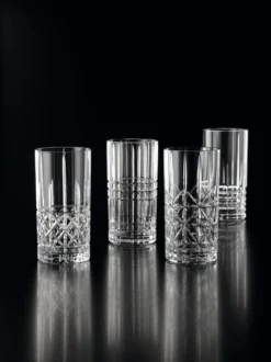 Nachtmann 0097784-0 Longdrinkbecher 'Highland' Kristallglas, 375 Ml, H: 15,1 Cm, ø 7,7 Cm, Transparent, 4-teilig (1 Set) -Haushalts Verkauf 85344cbe4118a7f2b19695af0bdd8003