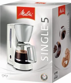 MELITTA Kaffeeautomat Single5 M 720-1/1 5Tassen 600Watt Weiß/grau 17 MELITTA Kaffeeautomat Single5 M 720-1/1 5Tassen 600Watt Weiß/grau -Haushalts Verkauf 854121637d6d0effe6b198fb1e7b0b6c