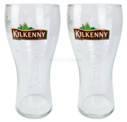 Kilkenny Bier Bierglas Glas GläserSet - 2x Biergläser 0,5l Geeicht