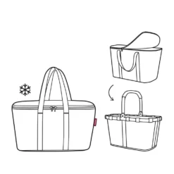 Reisenthel Coolerbag Twist Silver Kühltasche Faltbar 20 L - Twist Silver 25 Reisenthel Coolerbag Twist Silver Kühltasche Faltbar 20 L - Twist Silver -Haushalts Verkauf 85d02d43fb97d985021213fb151d157f