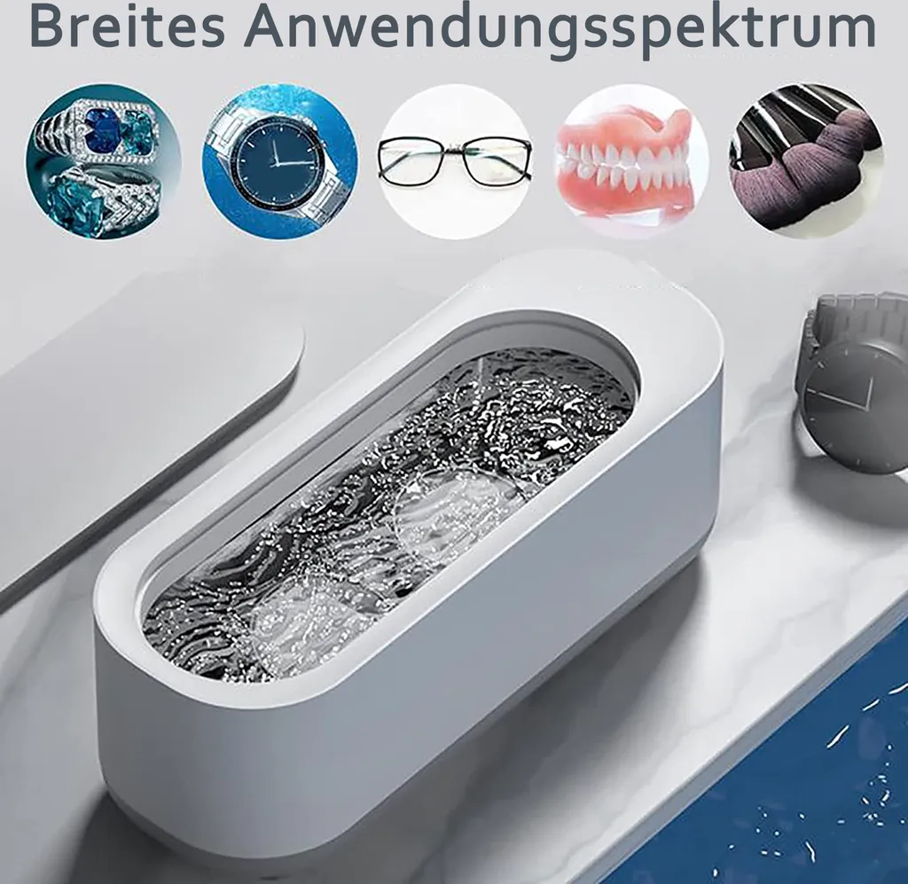 Ultraschallreiniger Ultraschallreinigungsgerät Ultraschallgerät 250ml Ultraschallbad Ultrasonic Cleaner 3000 Hz Für Brillen Schmuck Uhr 9 Ultraschallreiniger Ultraschallreinigungsgerät Ultraschallgerät 250ml Ultraschallbad Ultrasonic Cleaner 3000 Hz Für Brillen Schmuck Uhr – Bild 9