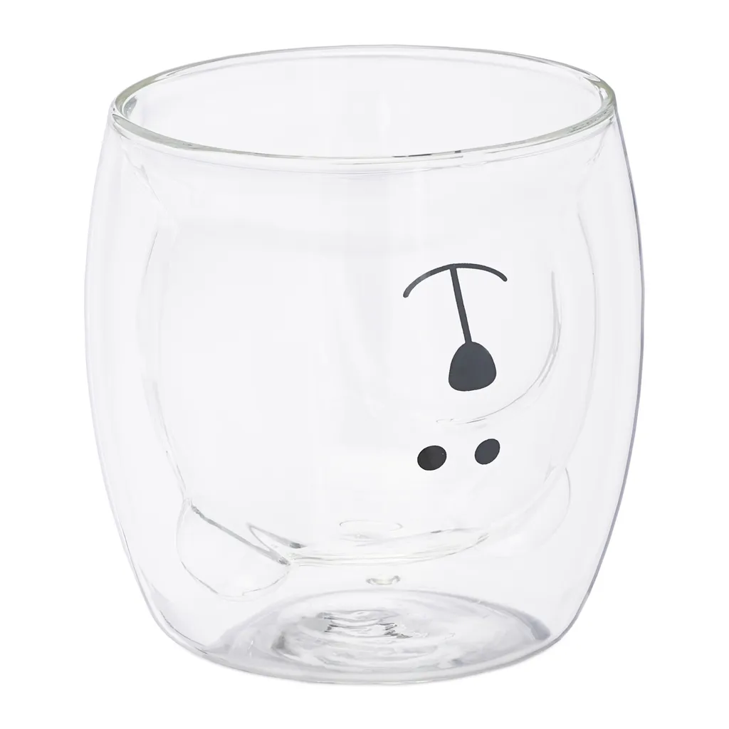 Relaxdays Doppelwandige Gläser "Eisbär" 3er Set 9 Relaxdays Doppelwandige Gläser "Eisbär" 3er Set – Bild 9