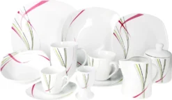 Kombiservice 62 Tlg. Fashion, Eckige Form 10 Kombiservice 62 Tlg. Fashion, Eckige Form -Haushalts Verkauf 876612a2cd45fc48e5ed0eb0b8f7ac14