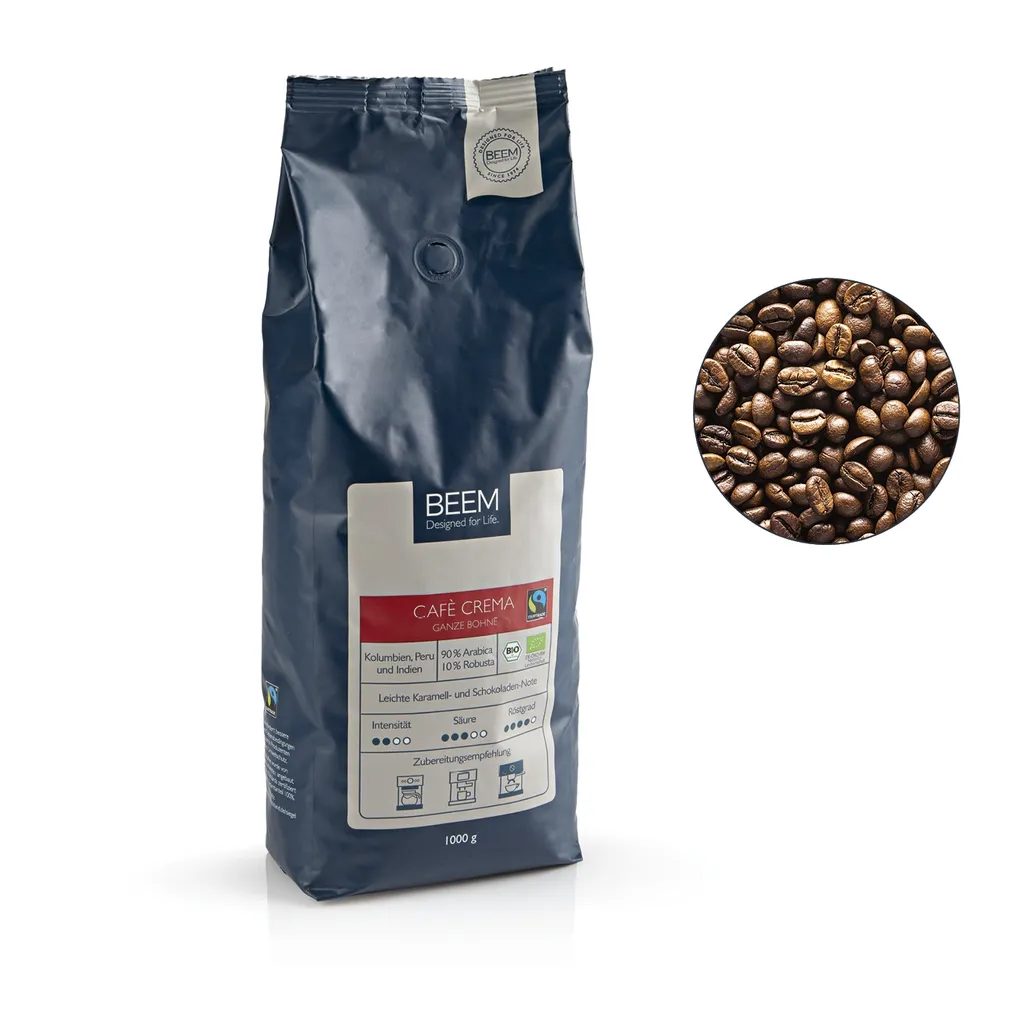 BEEM ESPRESSO-GRIND-PROFESSION Espresso-Siebträgermaschine Mit Mahlwerk + 1x ESPRESSO PERFETTO Ganze Bohne + 1x CAFÉ CREMA Ganze Bohne Espressomaschine Siebträger Maschine Barista Edelstahl Mit Mahlwerk Inkl Kaffee 10 BEEM ESPRESSO-GRIND-PROFESSION Espresso-Siebträgermaschine Mit Mahlwerk + 1x ESPRESSO PERFETTO Ganze Bohne + 1x CAFÉ CREMA Ganze Bohne Espressomaschine Siebträger Maschine Barista Edelstahl Mit Mahlwerk Inkl Kaffee – Bild 10