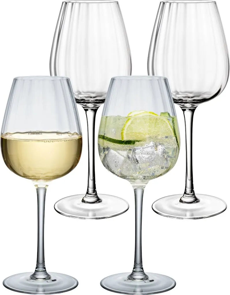 Villeroy & Boch Rose Garden Weißweinkelch, Set 4tlg. Klar 1137258120 6 Villeroy & Boch Rose Garden Weißweinkelch, Set 4tlg. Klar 1137258120 – Bild 6